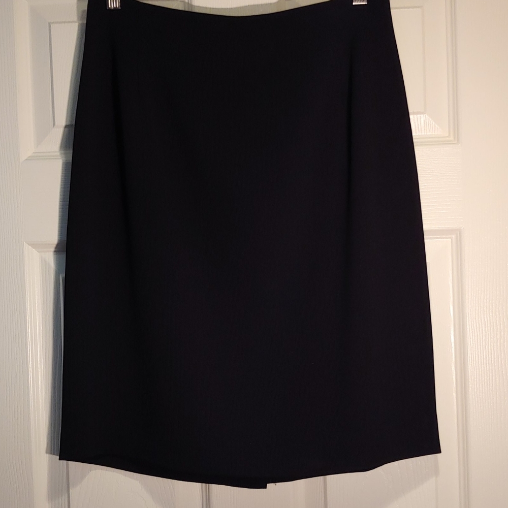 Garfield & Marks Black Skirt Back Slit